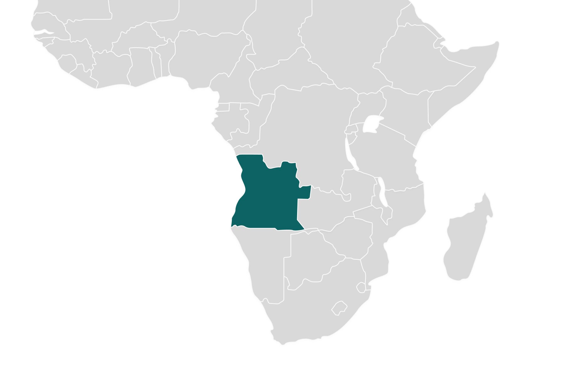 Angola Map