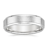 5mm Matte Comfort Fit Wedding Ring