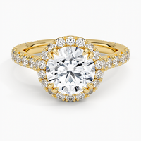 Halo Diamond Ring