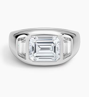 Modern Diamond Ring