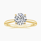 14K Rose Gold Peyton Solitaire Ring