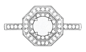 Custom Assorted Diamond Cluster Ring | Brilliant Earth