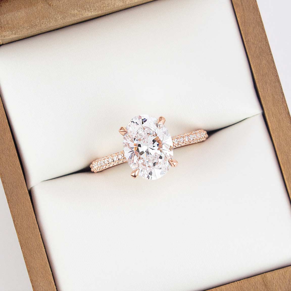 Create your own diamond engagement ring