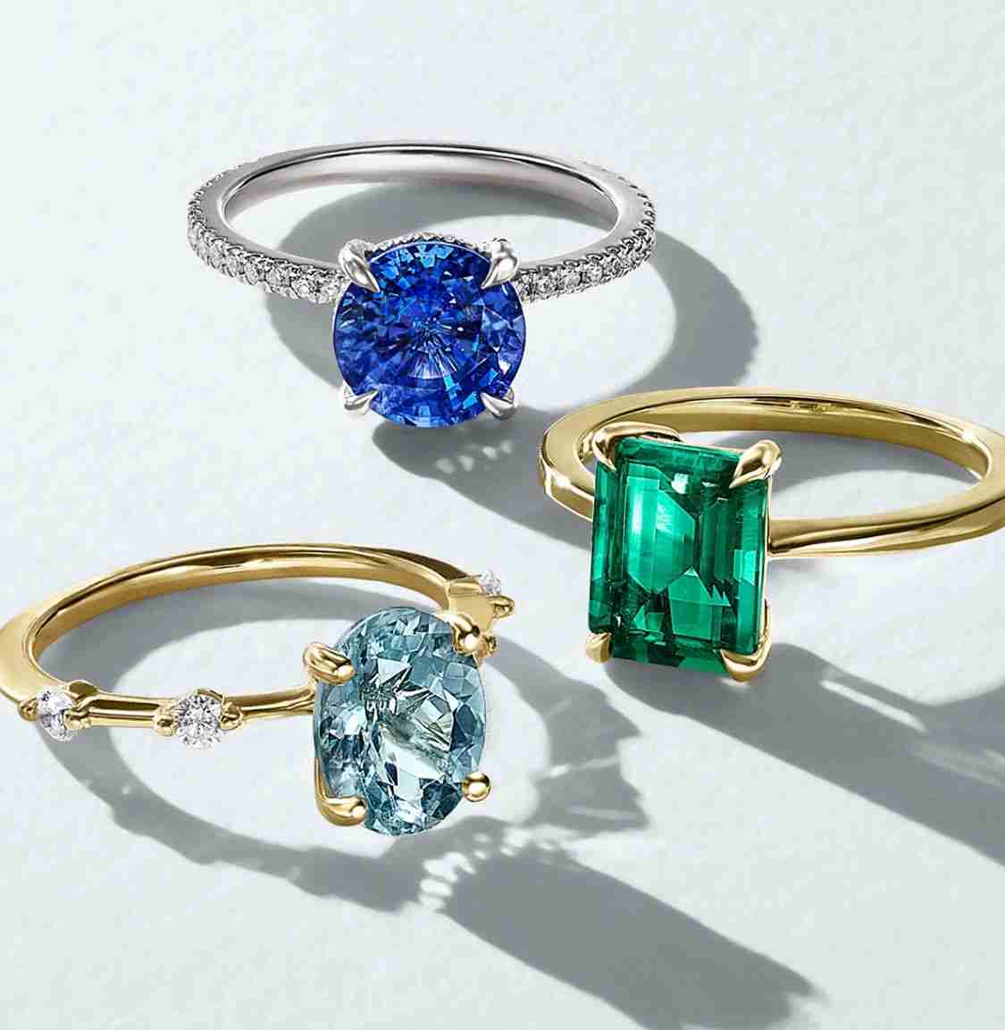 Shop Gemstone Rings - Brilliant Earth