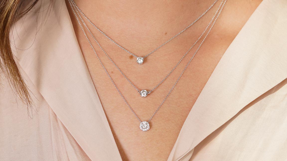 Diamond & Gemstone Necklaces Brilliant Earth Fine Jewelry