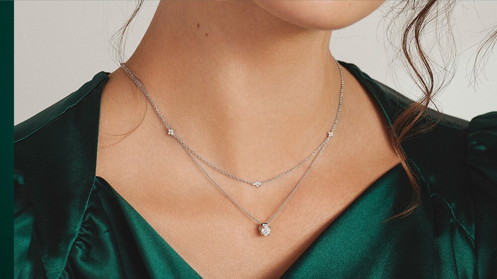 Create your own diamond necklace