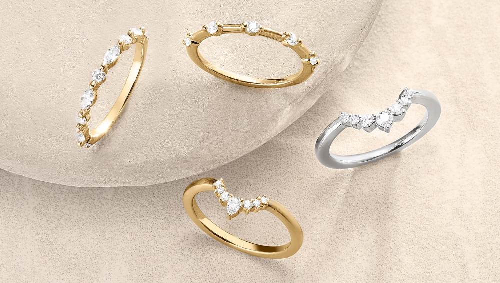 Womens diamond wedding rings