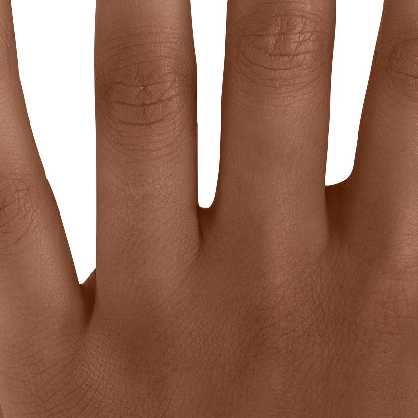 Versailles Half-Coverage Lab Diamond Ring (3/8 ct. tw.) in 18K White Gold