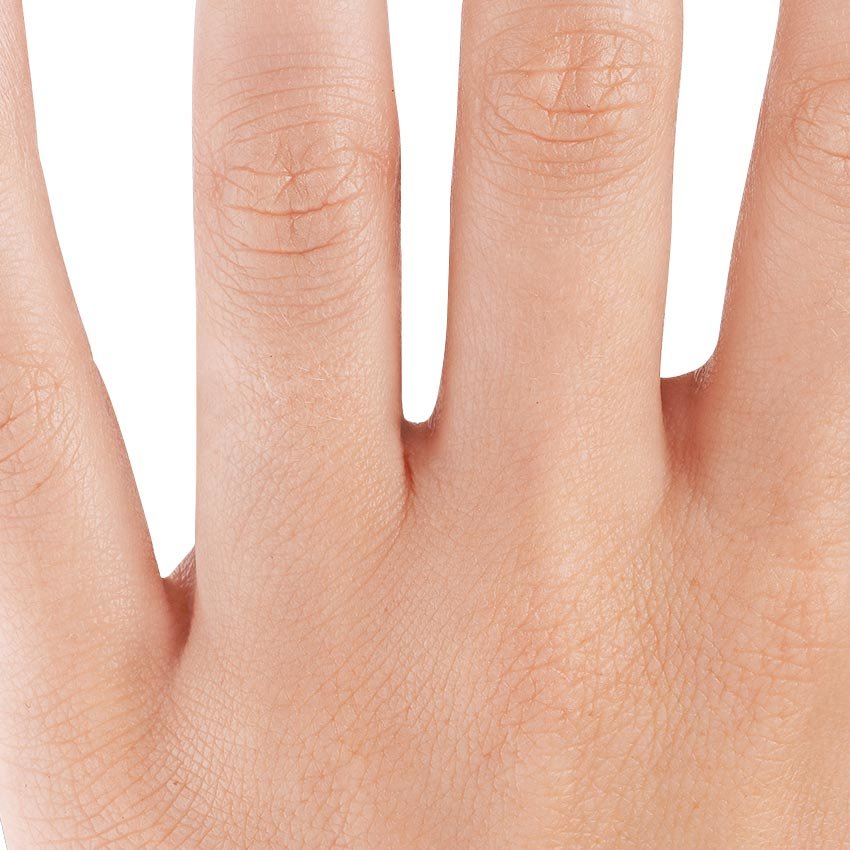 Versailles Half-Coverage Lab Diamond Ring (3/8 ct. tw.) in 18K White Gold