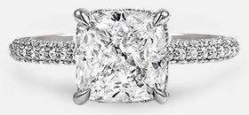 Cut Diamonds Cushion
